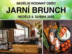 JARNÍ BRUNCH - NEDĚLNÍ RODINNÝ OBĚD